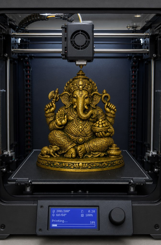 Ganesha Figur | Skulptur ODER 3D-Druckdatei (STL)