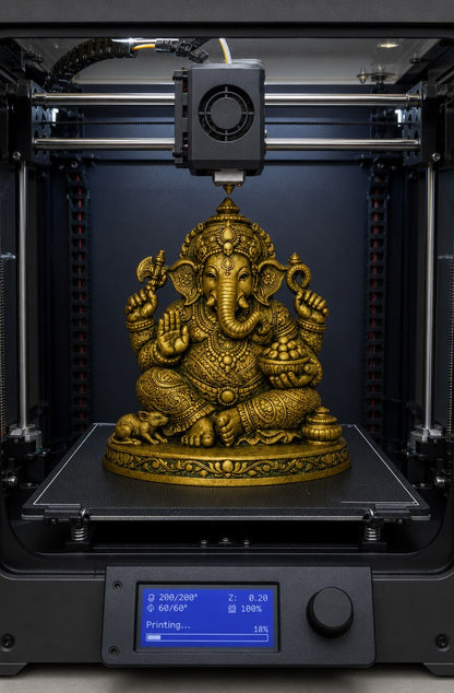 Ganesha Figur | Skulptur ODER 3D-Druckdatei (STL)